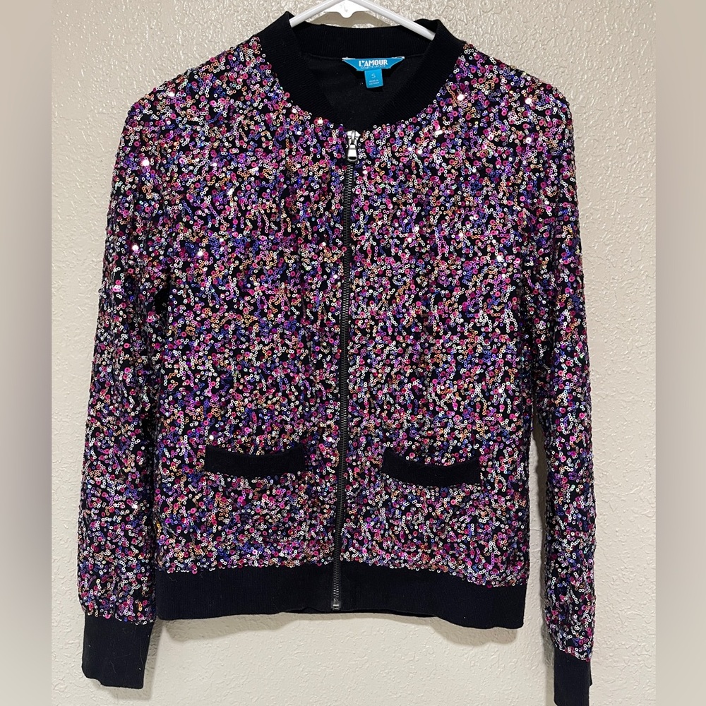 Sequin jacket
